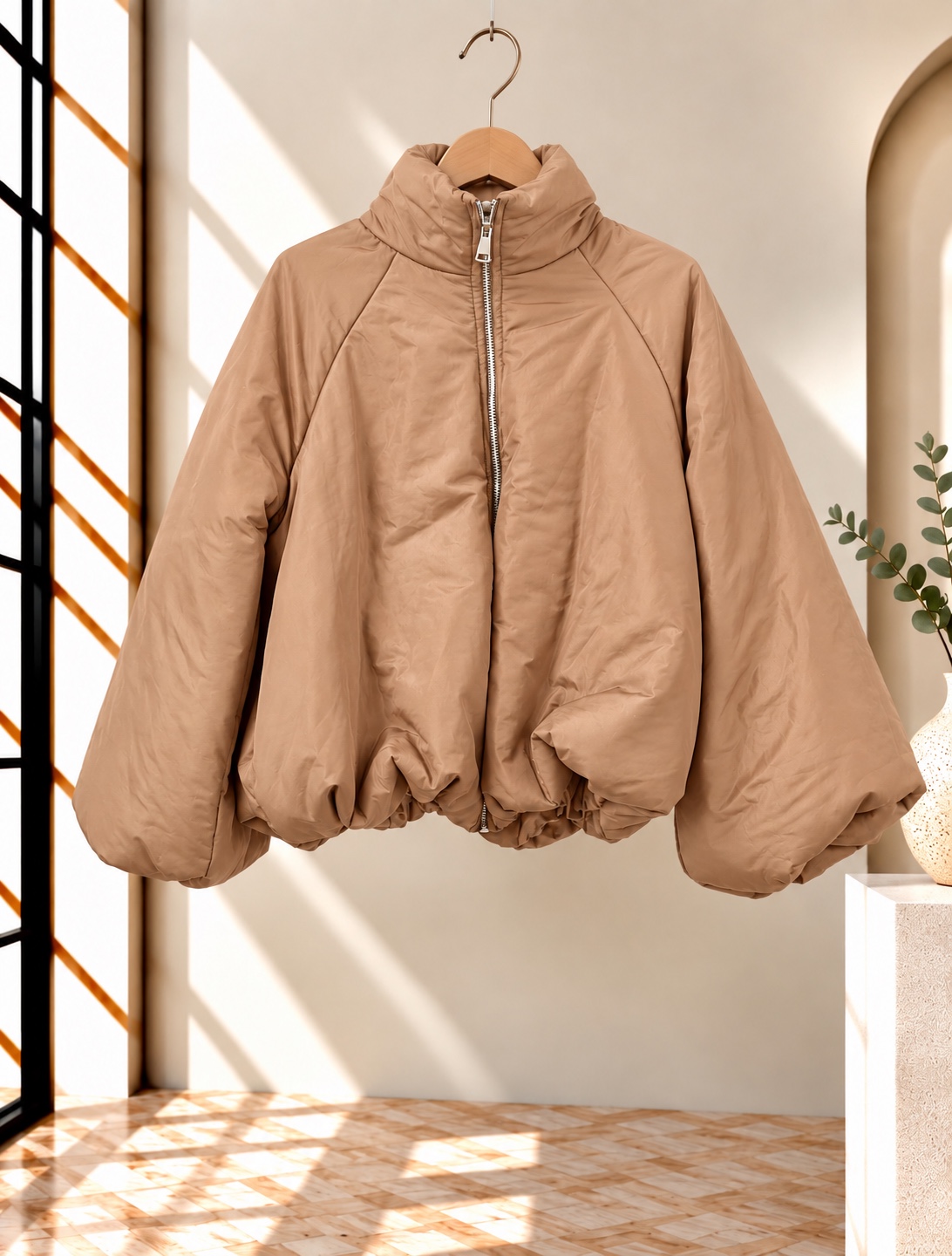 Jacke Puffy Monika – lässiger Allrounder für die Übergangszeit Made in Italy 34-42