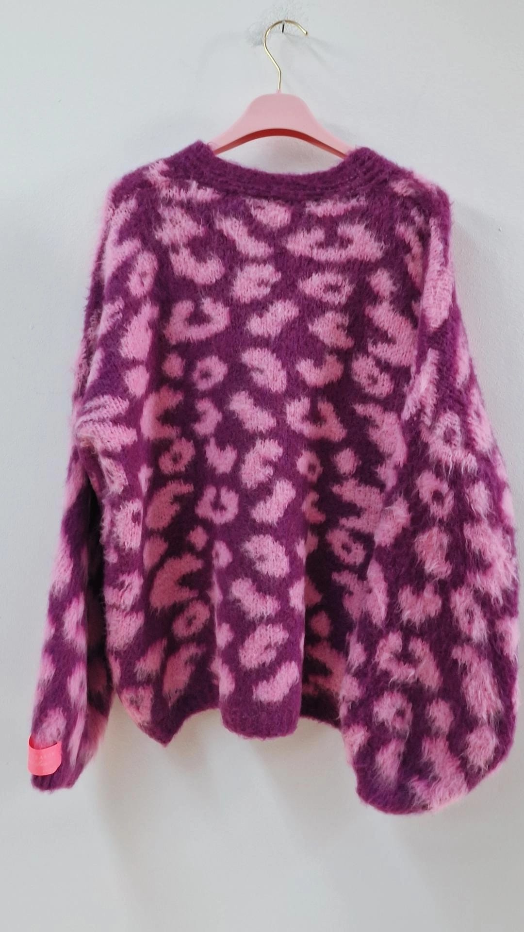 Strickjacke Leo mit Patch – Fashion Must-have SJ0194 I Made in Italy 34-42