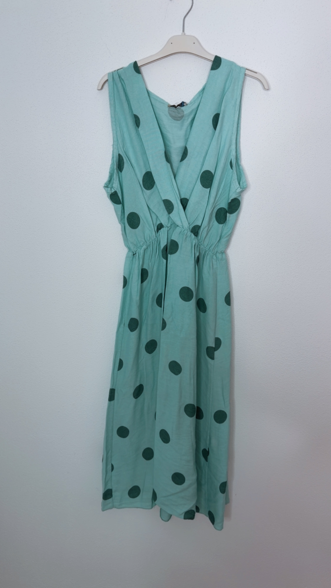 Maxi-Kleid Belladonna Polka Dots Made in Italy 34-42