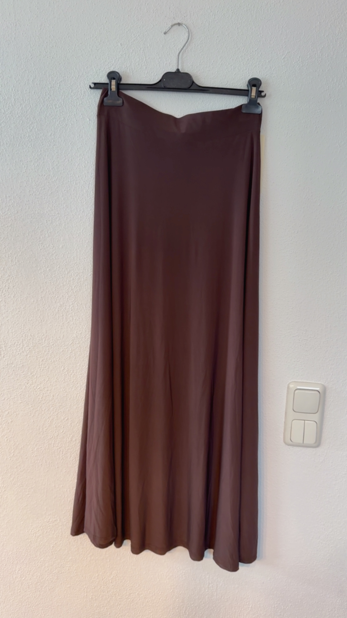 Maxirock Luciana – Fließende Eleganz aus Kofferware Made in Italy Gr 34 - 42