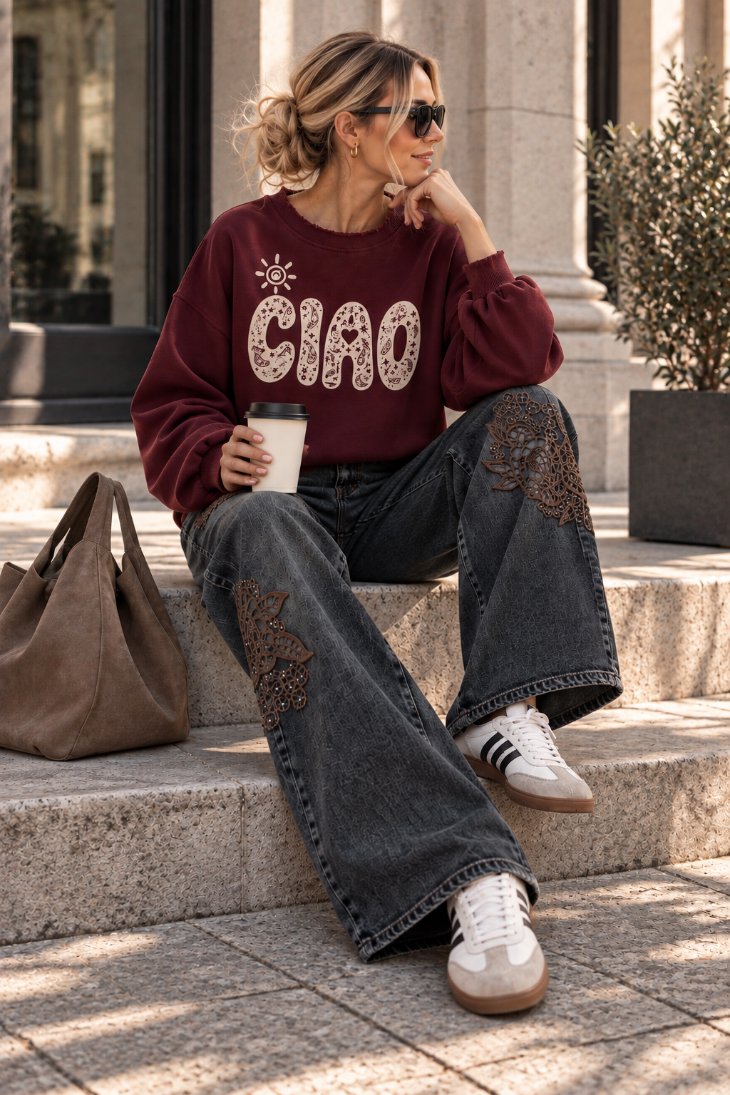 CIAO Statement Sweater I SW0126 I 34-42 I Made in Italy